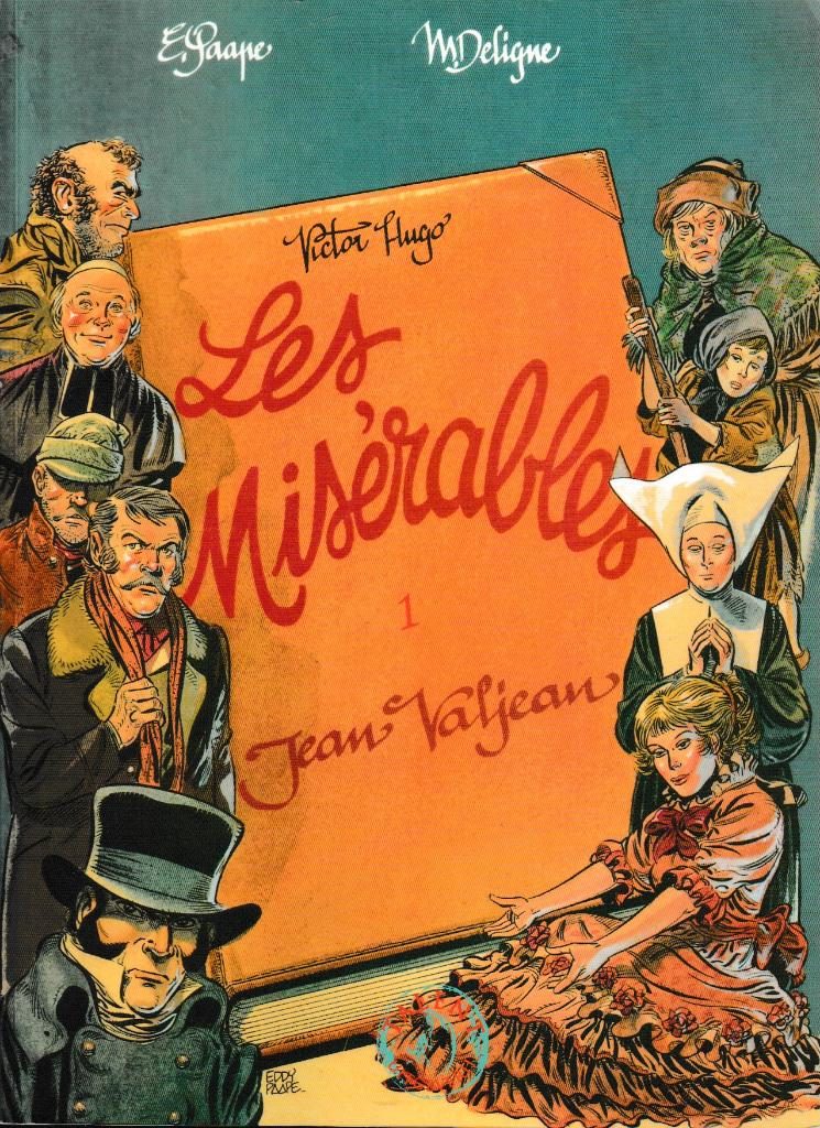 Strip : Les Misérables  - Jean Valjean.  Auteur : E. Paape., Verzenden