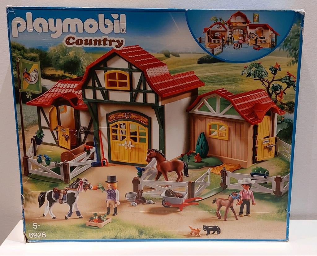 Playmobil Country Paardrijclub 6926, Enlèvement ou Envoi, Ensemble complet