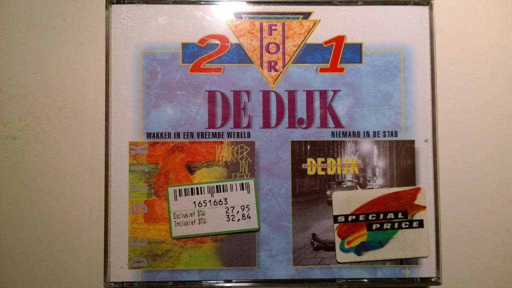 De Dijk - Wakker In Een Vreemde Wereld & Niemand In De Stad, Cd's en Dvd's, Verzenden, Zo goed als nieuw, Rock