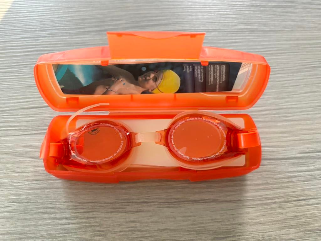 Zwembril kinderen in bewaardoosje (nieuw), Jongen of Meisje, One size, Nieuw, Ophalen of Verzenden