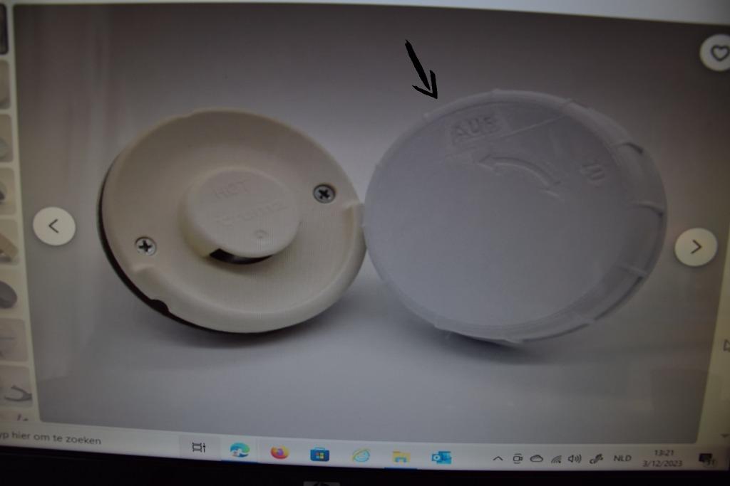 Nouveau couvercle rond pour échappement de chauffage Truma, Enlèvement, Neuf