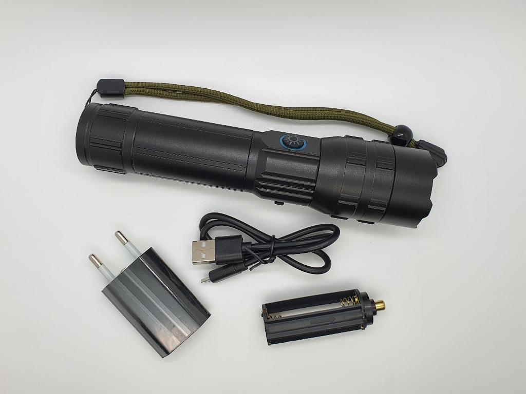Krachtige LED zaklamp – Handige Gadget!, Ophalen of Verzenden, Nieuw, Batterij