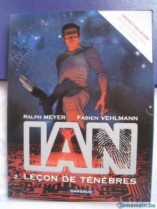 Ralph Meyer Ian verzameldoos jacquette ex libris BD, Verzenden, Eén stripboek, Nieuw, Ralph meyer