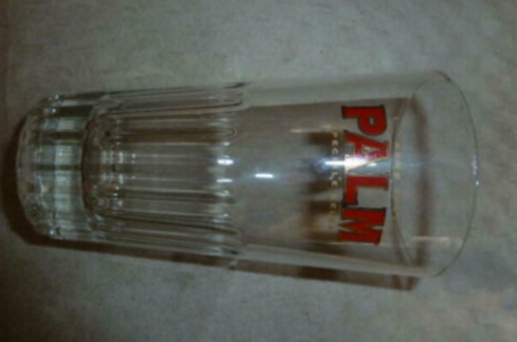 #M bier glas PALM Speciale Belge 0,25L M12 " ribbelglas ", Ophalen of Verzenden, Gebruikt, Bierglas