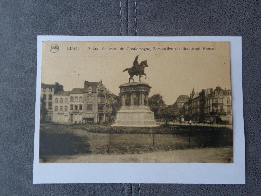 1 ancienne carte postale de liège (Bld Piercot), Enlèvement, Liège