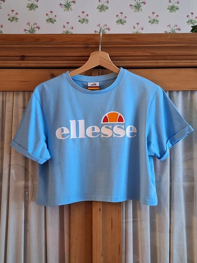 CropTop „ELLESSE” oversize - Mt. 38, Maat 38/40 (M), Ellesse, Blauw, Ophalen of Verzenden