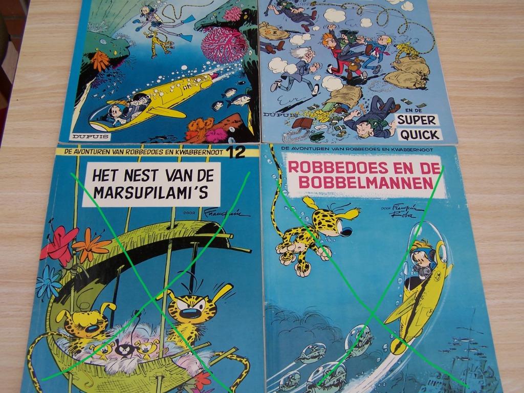 strips:robbedoes en kwabbernoot-(sc), Ophalen of Verzenden, Zo goed als nieuw