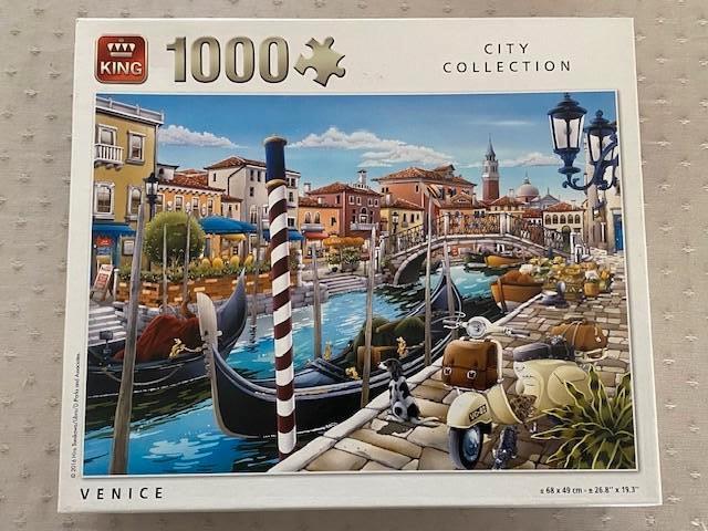 Puzzel King VENETIE : 1000 stukjes, Hobby en Vrije tijd, Ophalen of Verzenden