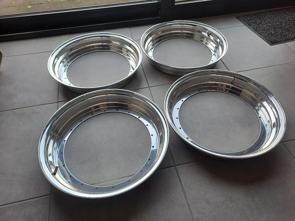 18 x 2,75 inch velgranden (3 delig), Auto-onderdelen, Banden en Velgen, 18 inch, Velg(en), Nieuw, Ophalen of Verzenden
