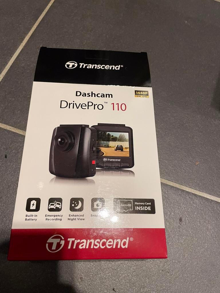 Caméra embarquée Transcend Drivepro, Autos : Divers, Dashcams, Enlèvement ou Envoi, Comme neuf