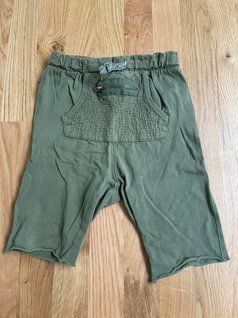 Short kaki Zara t.104, Utilisé, Zara, Garçon, Autres types