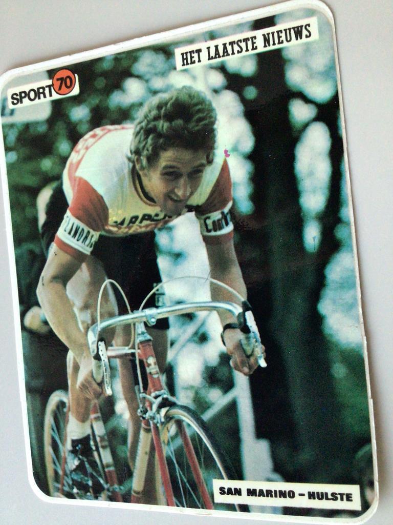 Wielersticker team flandria freddy maertens, Verzenden