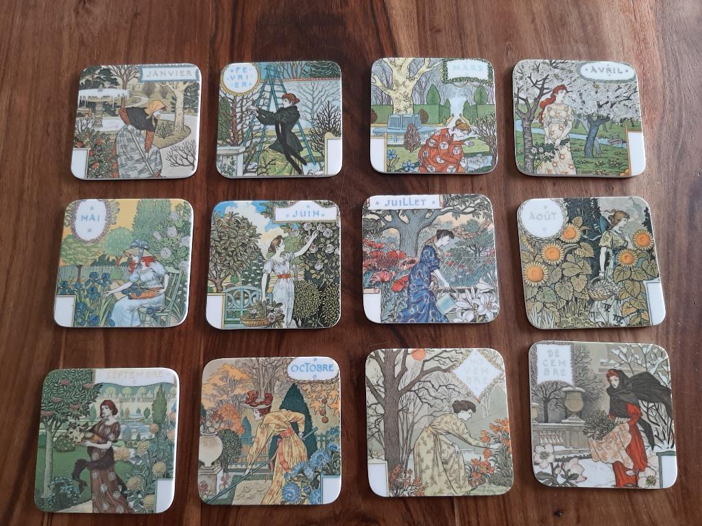dessous de verres vintage, Envoi, Utilisé