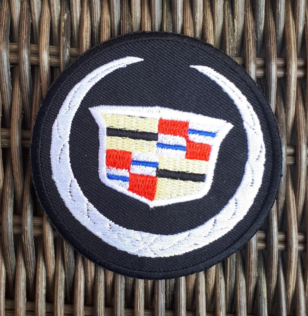 Cadillac auto strijk patch embleem logo - 73 x 73 mm, Ophalen of Verzenden