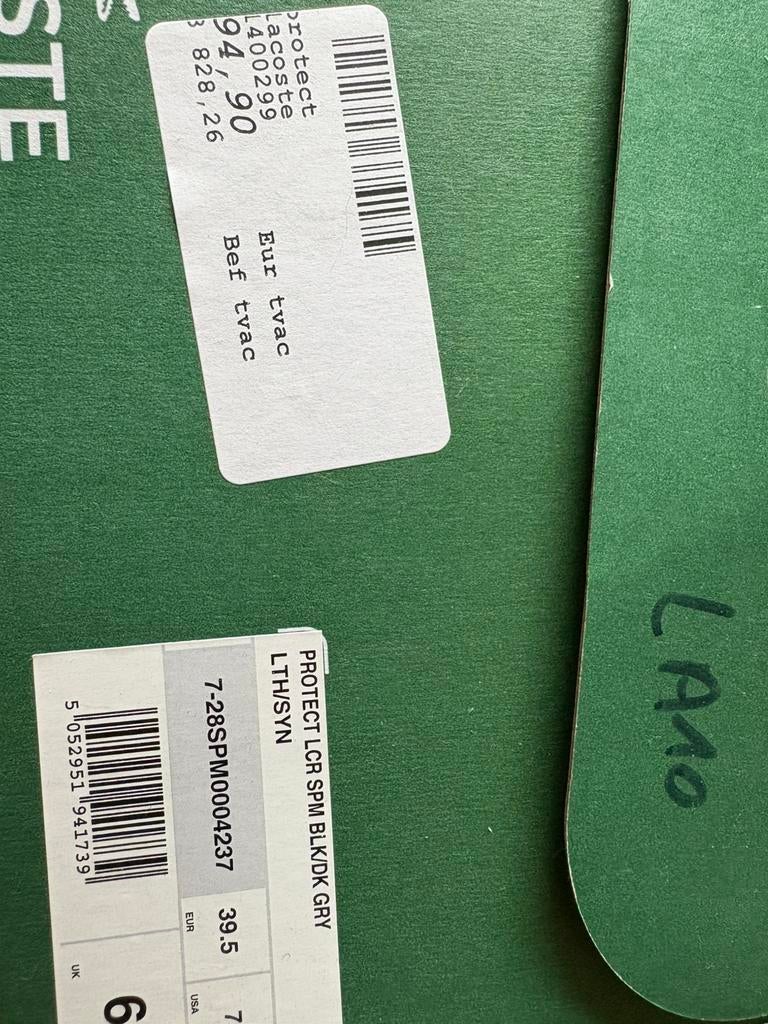 Chaussures Lacoste, Neuf, Enlèvement ou Envoi, Lacoste, Chaussures de sport