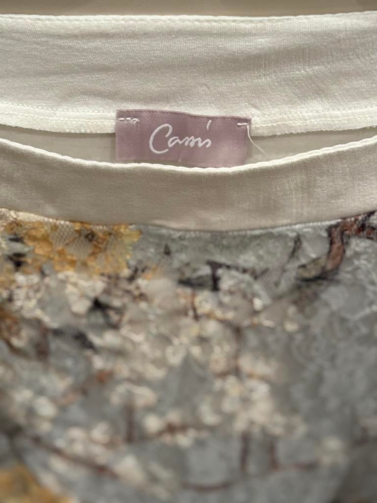 Blouse en dentelle multicolore de Cassis (38)., Vêtements | Femmes, Neuf, Taille 38/40 (M), Cassis, Enlèvement