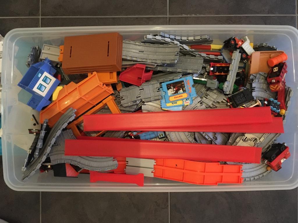 speelgoed Thomas en z'n vriendjes, Enlèvement, Utilisé, Construction