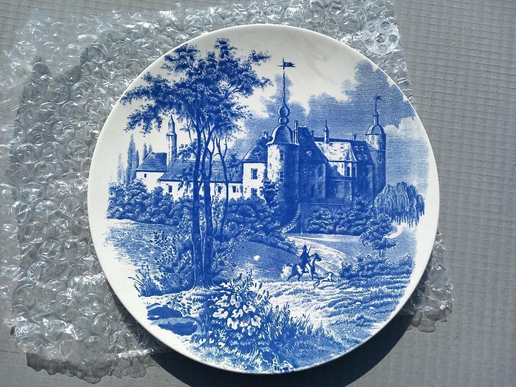 Assiette boch delfts, Ophalen