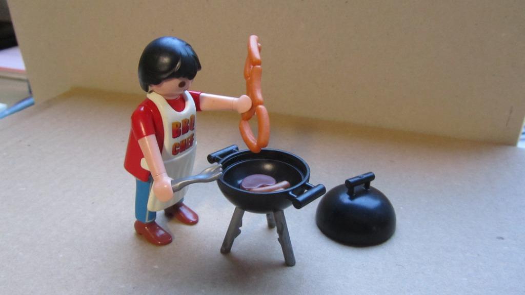 Playmobil barbecue, Enlèvement ou Envoi, Comme neuf, Playmobil en vrac