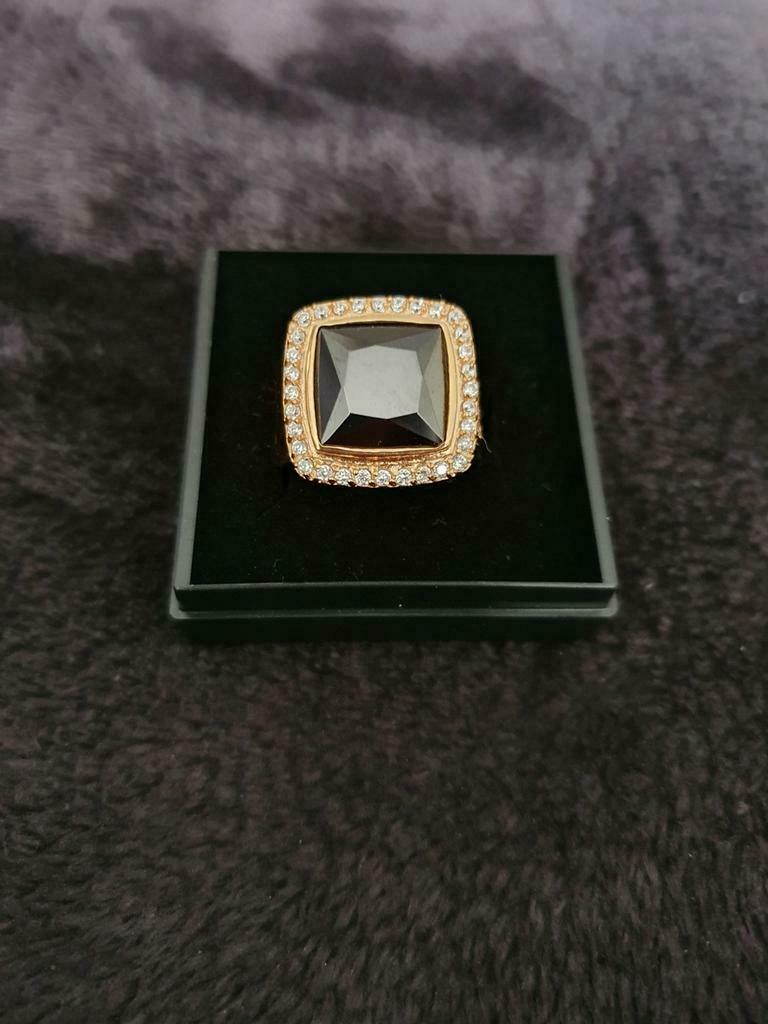 Nieuwe rosé ring in edelstaal maat 52, Neuf, Enlèvement ou Envoi, Rose, Femme ou Homme