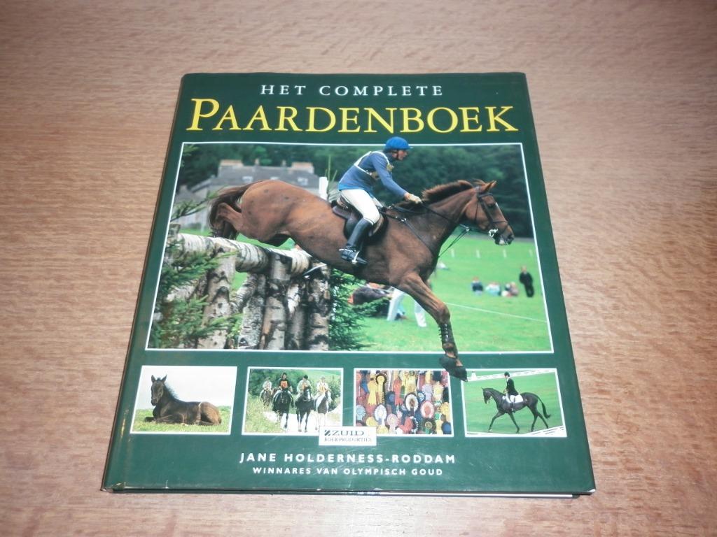 Het complete paardenboek - Jane Holderness-Rodamm, Enlèvement ou Envoi
