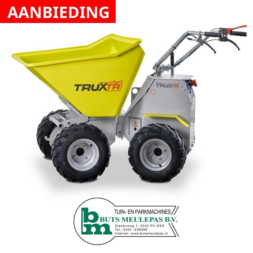 Truxta Bendie EB500PPTP 4x4 elektrische dumper, kruiwagen, Ophalen, Nieuw, Elektrisch, Truxta