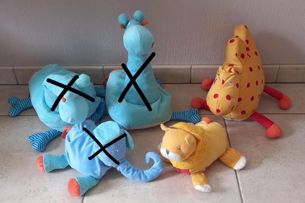 Knuffels ikea babyknuffels, Enlèvement ou Envoi, Comme neuf, Éléphant
