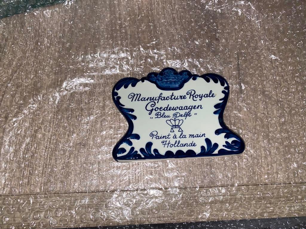 🔥 Keramische reclame display Royal Goedewaagen - ‘50/‘60, Ophalen of Verzenden