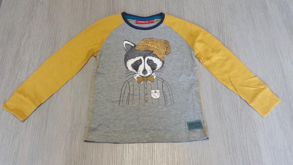 Grijze longsleeve  Someone 98, Kinderen en Baby's, Kinderkleding | Maat 98, Ophalen of Verzenden, Zo goed als nieuw, Someone, Shirt of Longsleeve