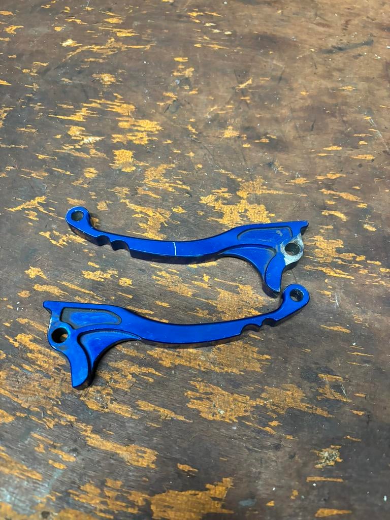 Yamaha Aerox remhendels Blauw in goede staat, Enlèvement