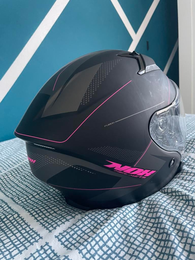 Casque moto jet Nox N127, Vélos & Vélomoteurs, Casques de cyclomoteur, Comme neuf, Enlèvement ou Envoi
