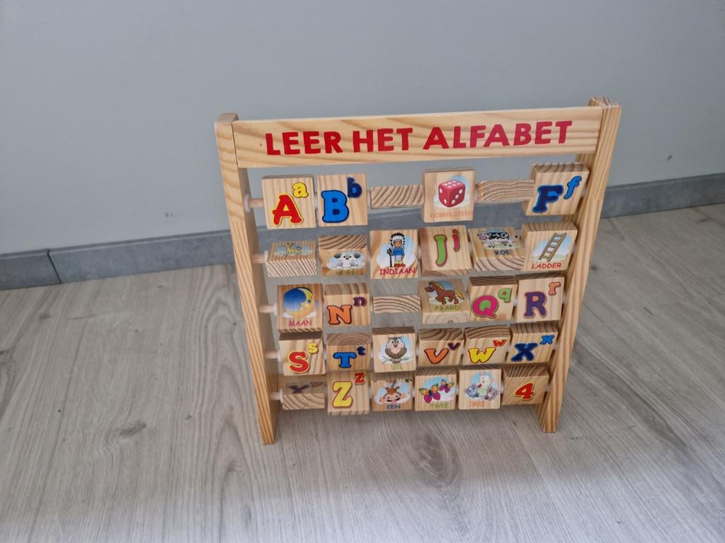 Houten leer het alfabetbord, Verzamelen, Ophalen