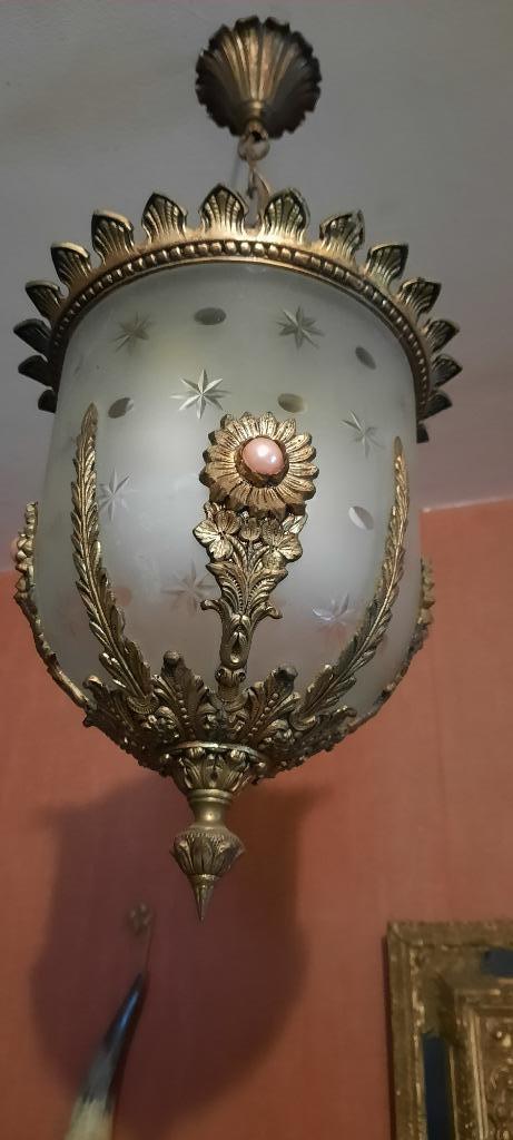 Lampe suspendue ancienne, Maison & Meubles, Lampes | Suspensions, Enlèvement