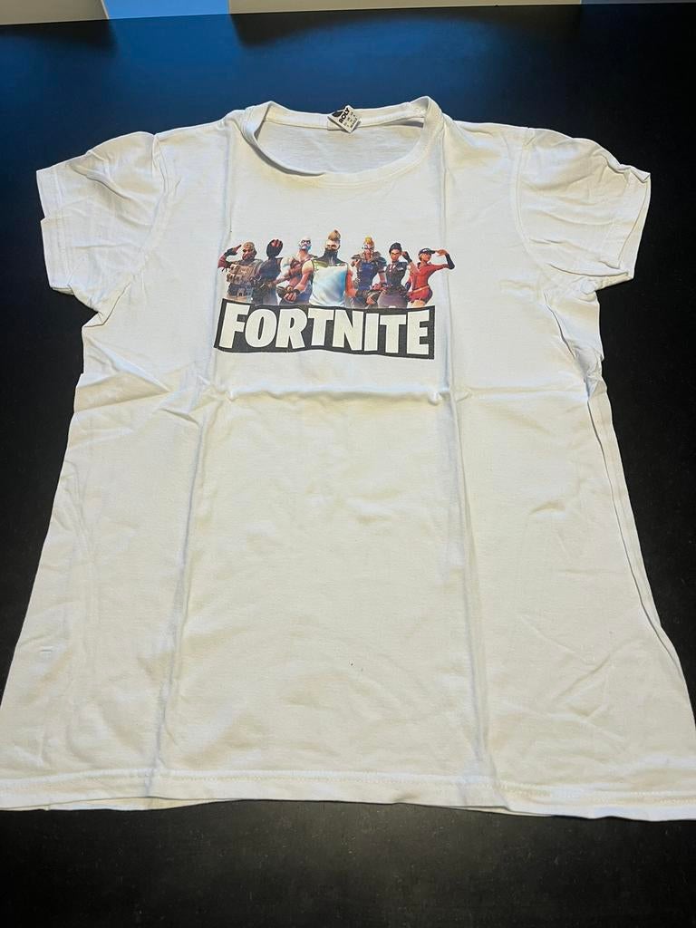 Fortnite T-shirt maat S. Goede staat., Fortnite, Wit, Ophalen of Verzenden, Gedragen