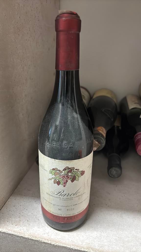 Barolo Bel Colle 1986, Verzamelen, Ophalen, Zo goed als nieuw