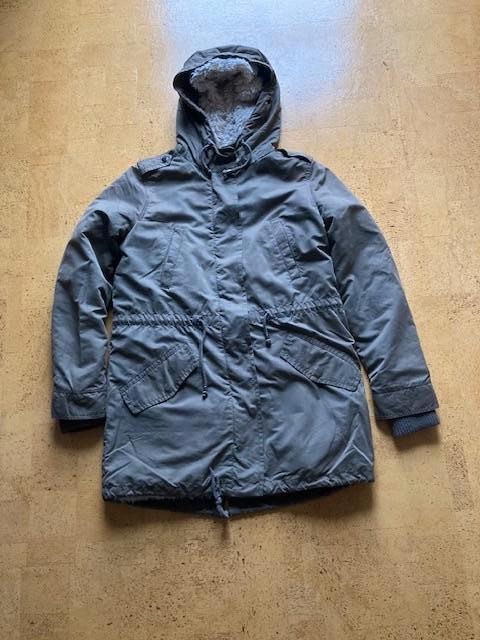 Warme winterjas voor meisjes, Ophalen, Overige kleuren, MNG, Maat 36 (S)