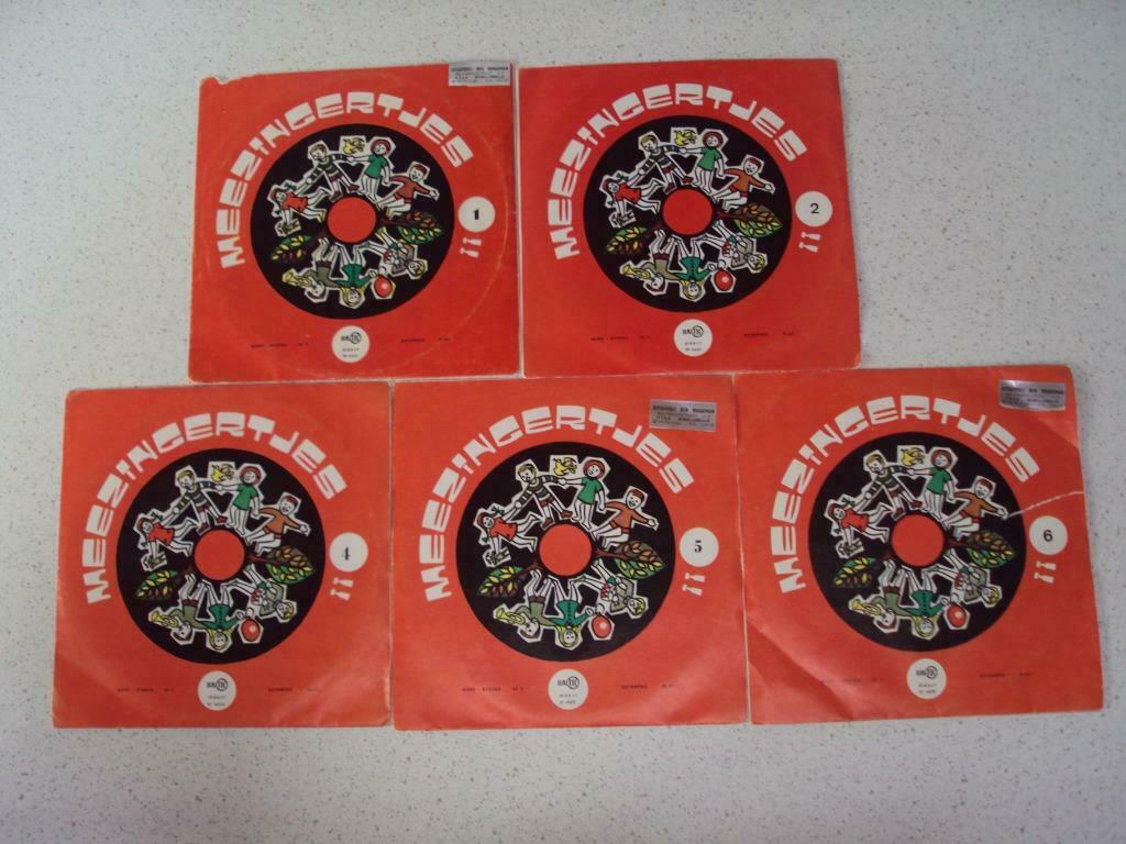 5 Mini LP's : Kinder Meezingertjes anno 1971, CD & DVD, Vinyles Singles, Enfants et Jeunesse, Enlèvement ou Envoi