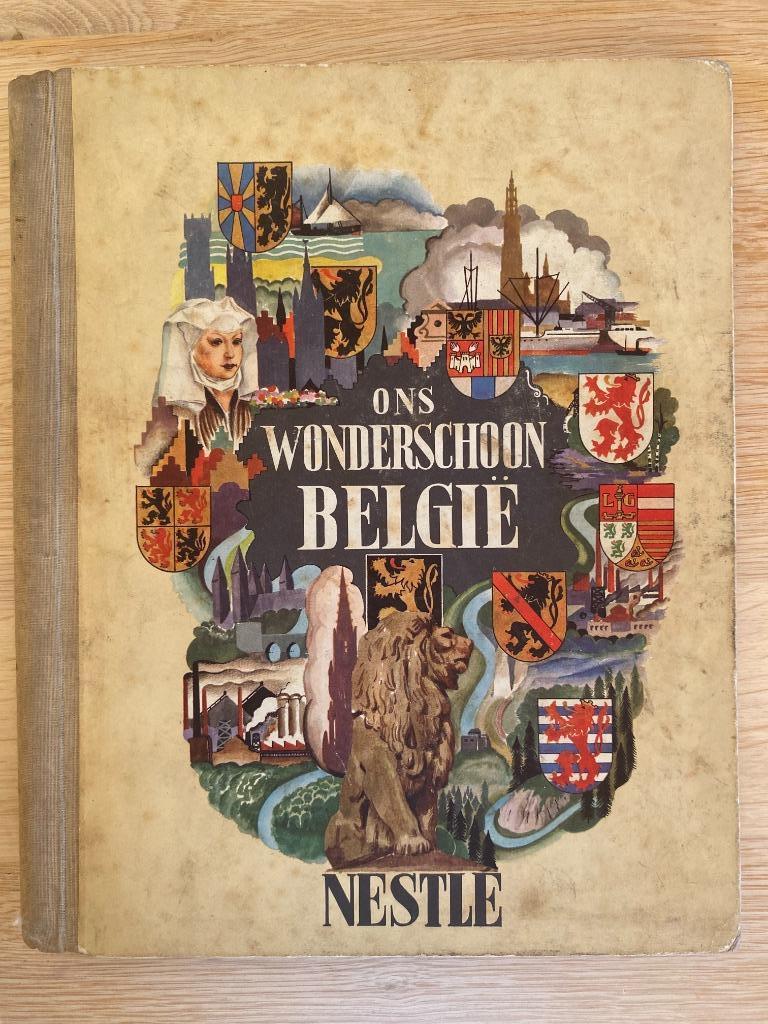 Ons Wonderschoon België - Nestle, Livres, Enlèvement ou Envoi, Utilisé, Album d'images