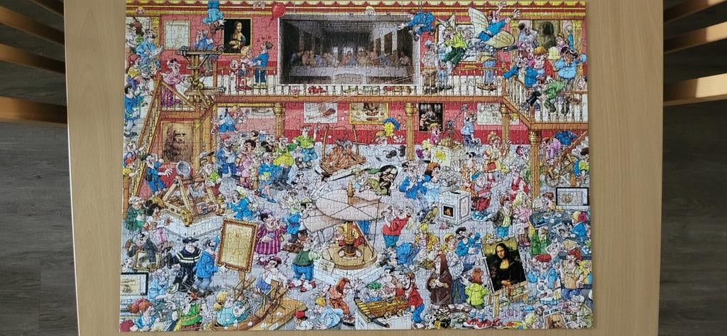 Puzzle Léonard de Vinci, Goliath, 1000 pièces, Enlèvement, 500 à 1500 pièces, Comme neuf, Puzzle