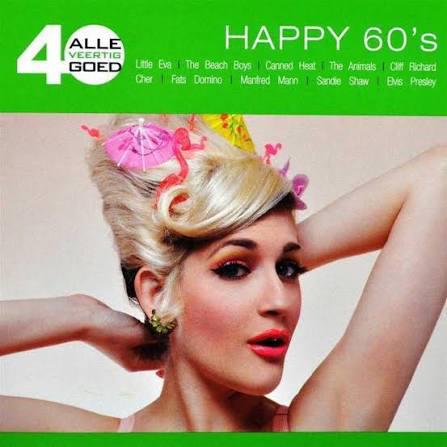 Happy 60’s - Alle 40 Goed (2CD), Cd's en Dvd's, Ophalen of Verzenden, Zo goed als nieuw