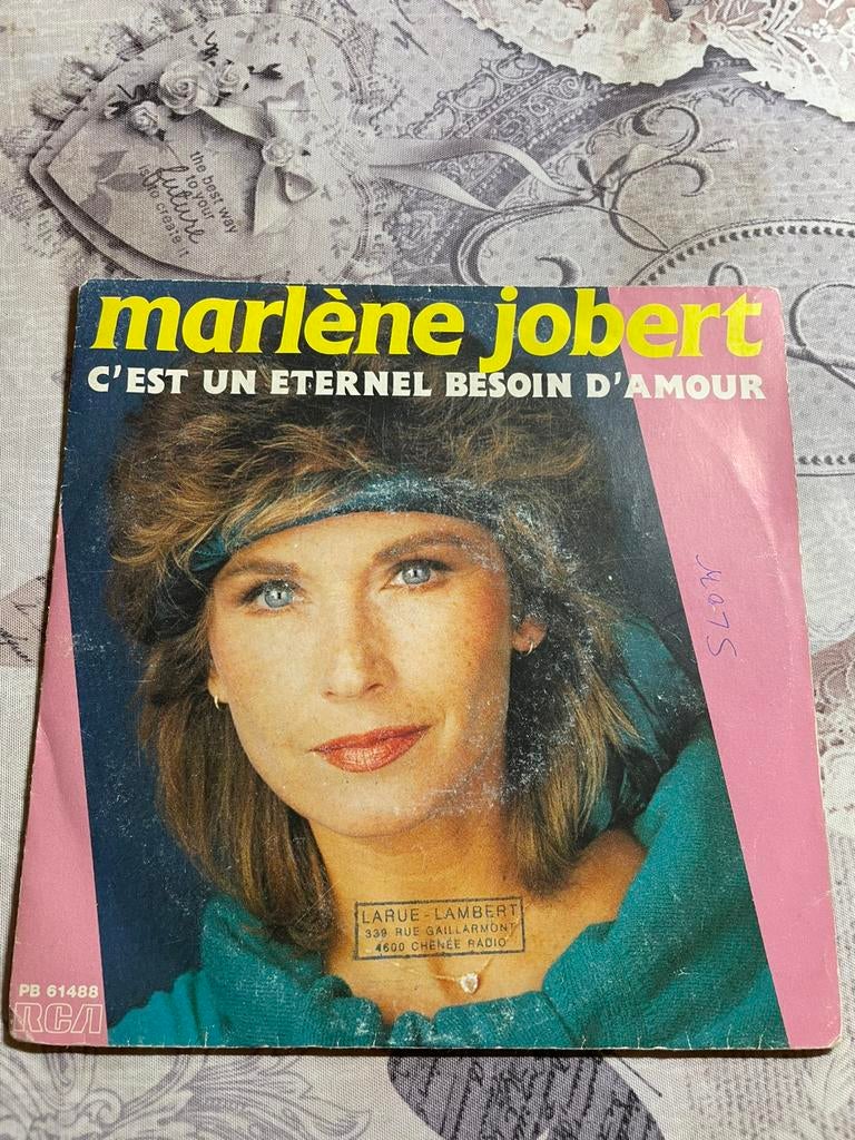 Marlene jobert - c est un eternel besoin d amour, Enlèvement ou Envoi