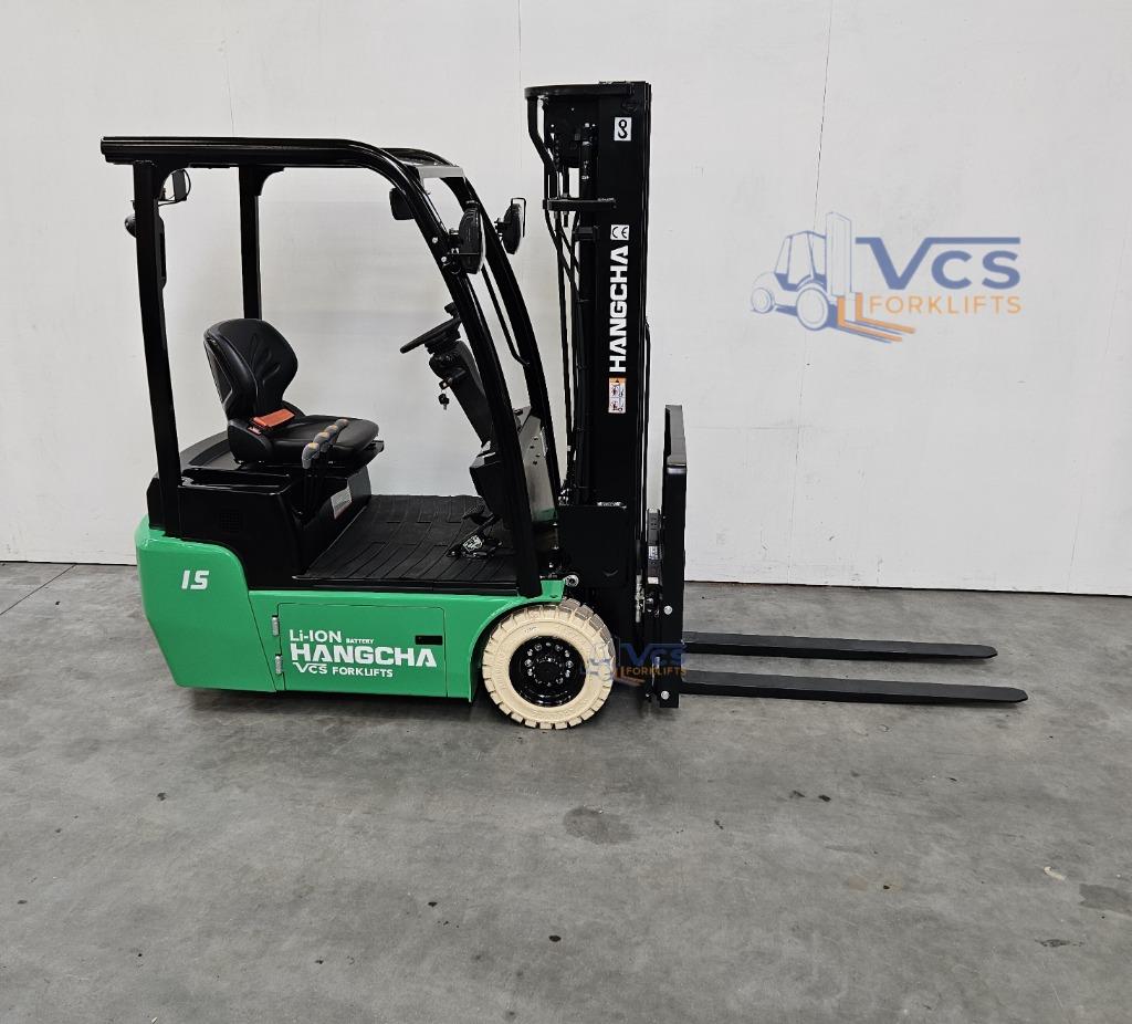 NIEUWE heftruck Hangcha 1T  LI-ION+ 2J GARANTIE, Zakelijke goederen, Ophalen, Hangcha, Tot 1000 kg, Heftruck
