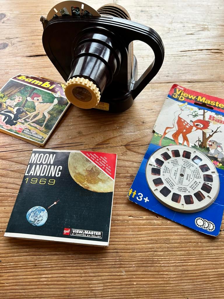 Viewmaster projector, Verzamelen, Ophalen, Gebruikt