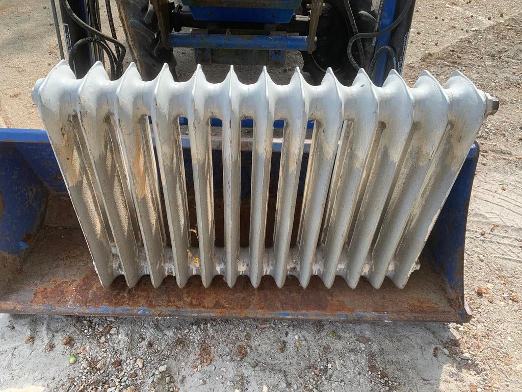 Gietijzeren radiator, Ophalen
