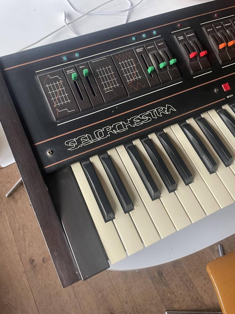 SIEL Orchestra Synth, Muziek en Instrumenten, Synthesizers, Ophalen, Gebruikt, 49 toetsen, Overige merken
