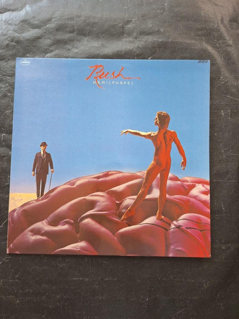RUSH "Hemisphere" progrock LP (1978) Original NL Topstaat, Enlèvement ou Envoi, Comme neuf, 12 pouces, Progressif