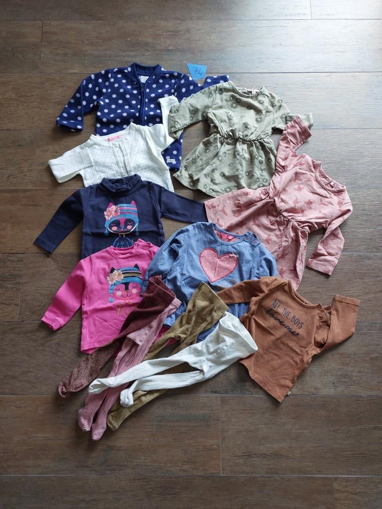 Lot de vêtements pour filles taille 74, Enlèvement ou Envoi, Comme neuf