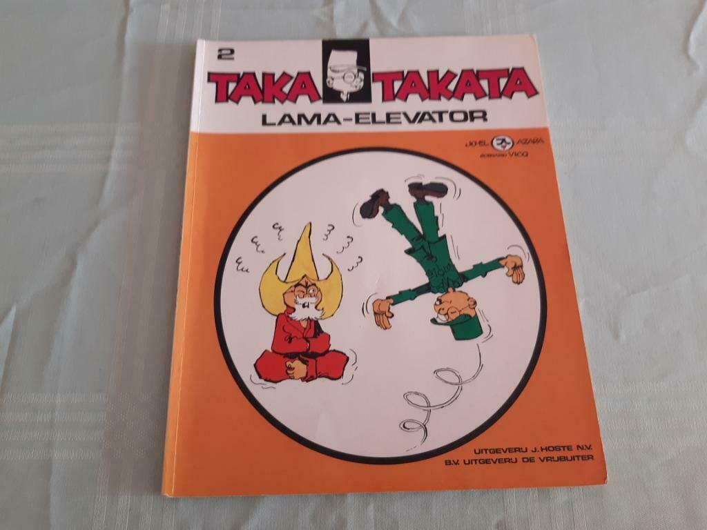 Taka Takata.2.Lama-elevator., Eén stripboek, Ophalen of Verzenden, Gelezen