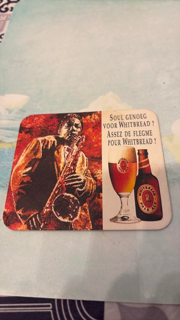 Oude bierviltje pale ale, Ophalen of Verzenden, Gebruikt