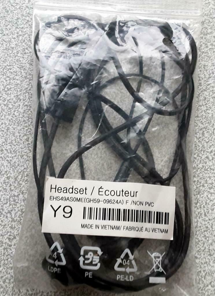 Ecouteur Samsung noir, Ophalen of Verzenden, Nieuw